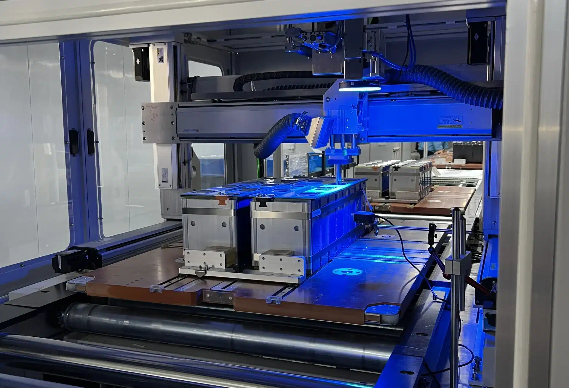 Laser welding of sole 15000